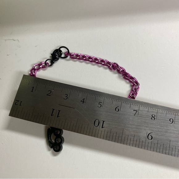 Bracelet, Dainty in Pink Brass Knuckles 00’s - Picture 2 of 5